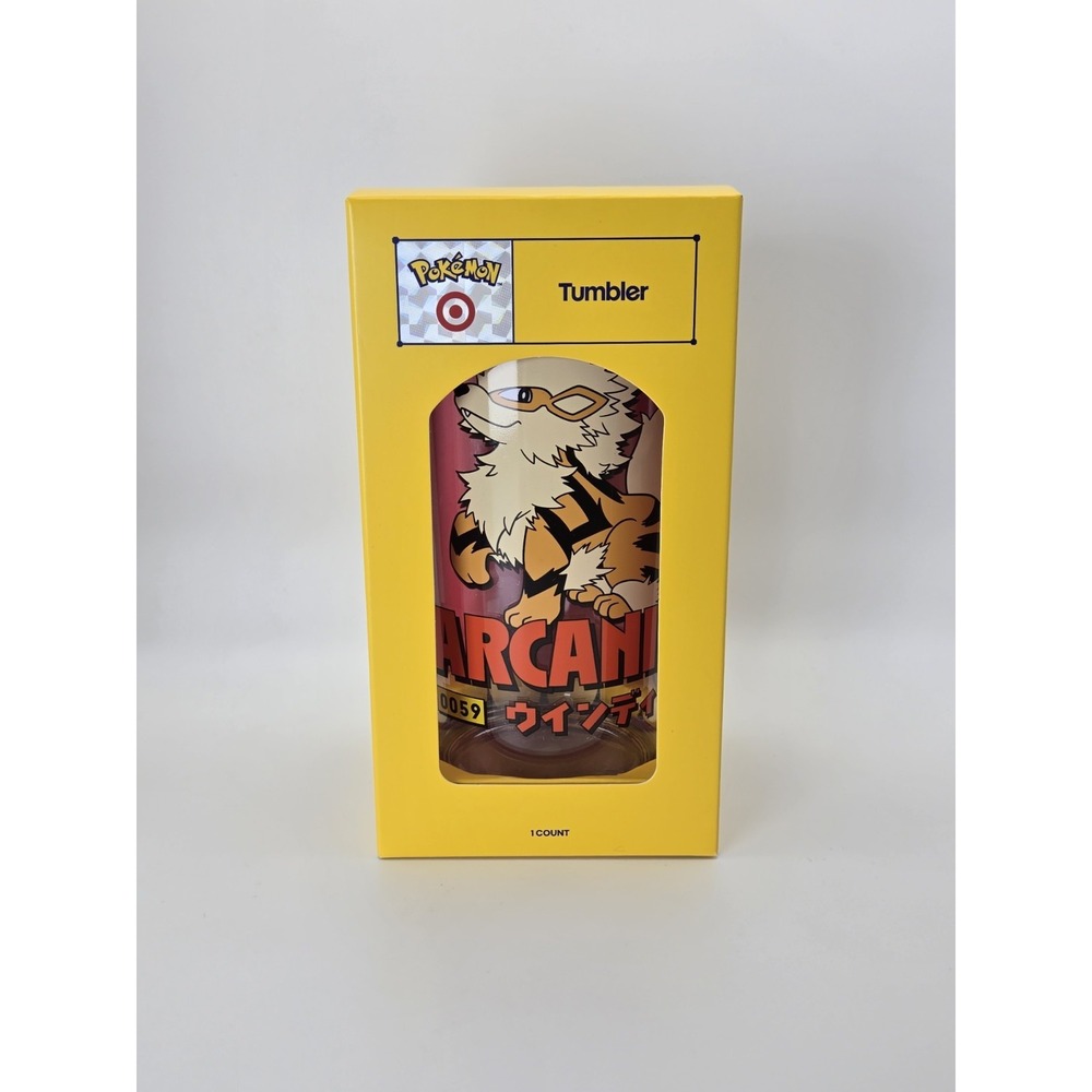 Pokémon x Target | 30th Anniversary | Arcanine Tumbler 20oz Collectors Cup